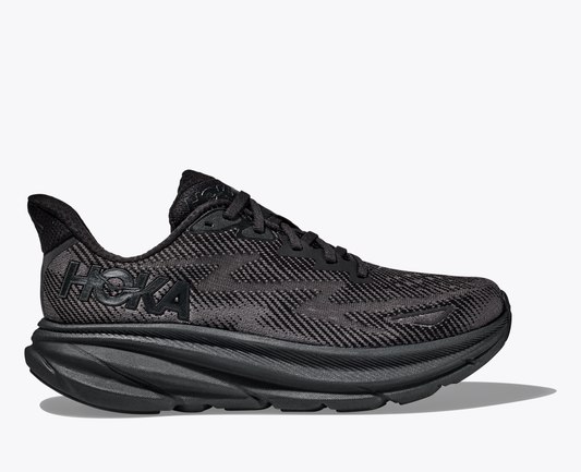 Clifton 9 Unisex Sneaker Alla svarta